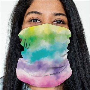 Personalized Tie-Dye Gaiter