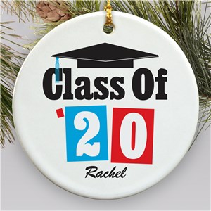 Personalized Ceramic Ornament for Graduation | 2019 Gifts For Graduation