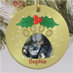 Pet Photo Christmas Ornament | Personalized Pet Ornaments