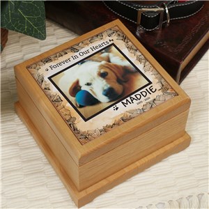 Personalized Memorial Wooden Urn | Memorial Gifts