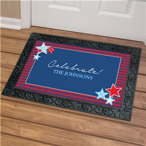 Personalized Fourth of July Doormat | Personalized Doormats