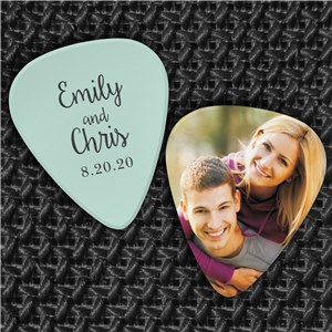 Photo Guitar Pick Wedding Favor U956485