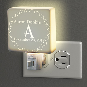 Personalized Baby Night Light | Personalized Baby Gifts