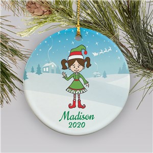 Personalized Holiday Character Ornament | Personalized Christmas Ornaments for Kids