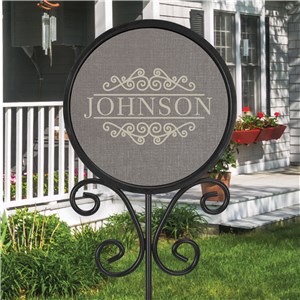 Personalized Magnetic Sign | Outdoor Magnetic Name Stake