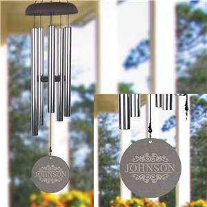 Personalized Wind Chime | Family Name Wind Chime