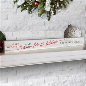 Personalized Holiday Sign | Rustic Holiday Decor