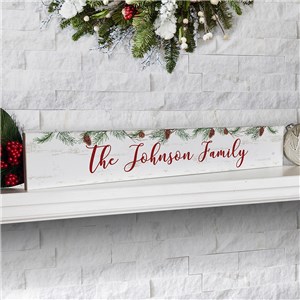 Personalized Holiday Decor | Winter Home Decor