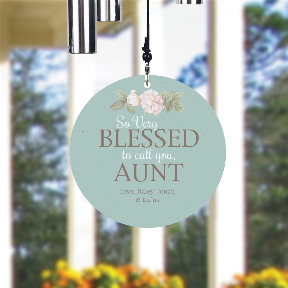 Personalized Wind Chime for Mom