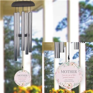 Personalized Mom Wind Chime