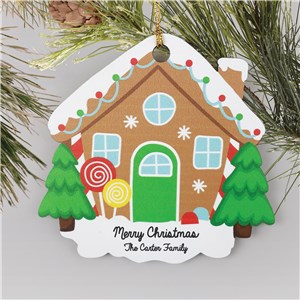 Personalized Gingerbread Ornaments | Gingerbread House Ornament