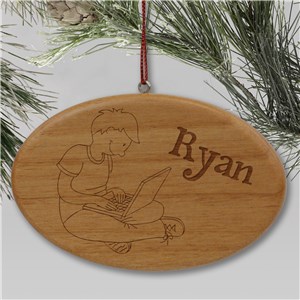 Laptop Ornament | Wood | Kids Christmas Ornaments