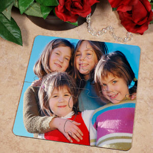 Picture Perfect Personalized Photo Coaster Puzzle